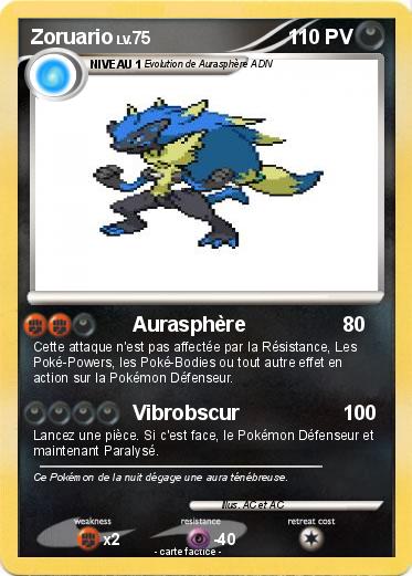 Pokemon Zoruario