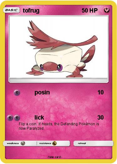 Pokemon tofrug