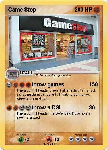 Pokemon Game Stop