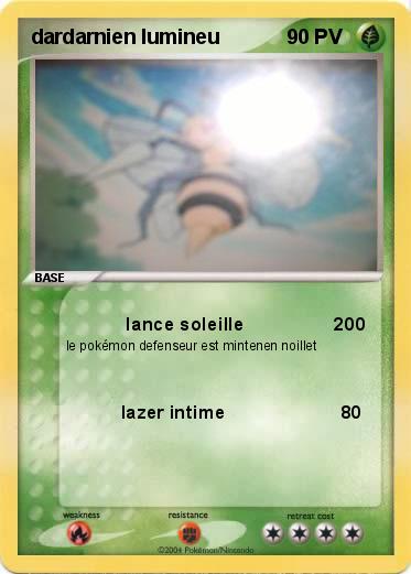 Pokemon dardarnien lumineu
