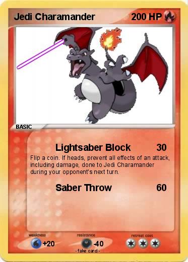 Pokemon Jedi Charamander