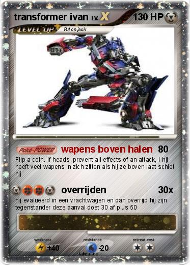 Pokemon transformer ivan