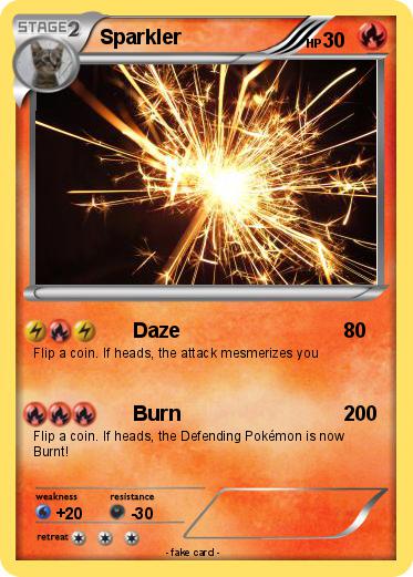 Pokemon Sparkler