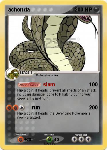 Pokemon achonda