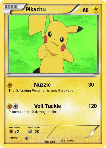 Pokemon Pikachu
