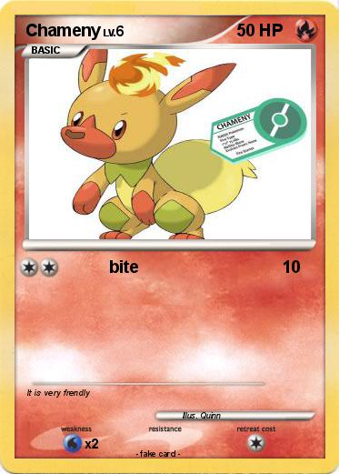 Pokemon Chameny