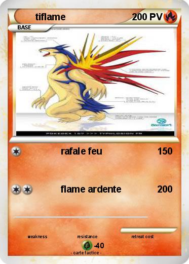 Pokemon tiflame
