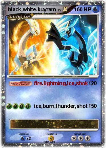 Pokemon black,white,kuyram
