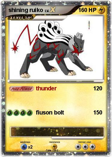 Pokemon shining ruiko