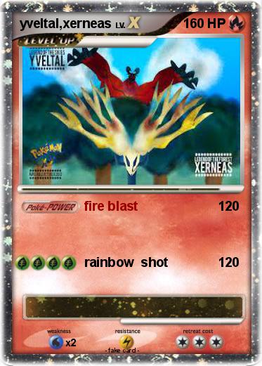 Pokemon yveltal,xerneas