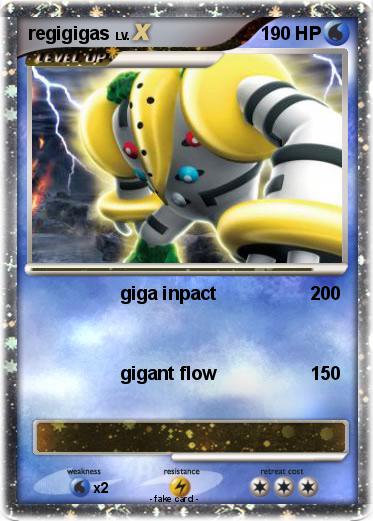 Pokemon regigigas