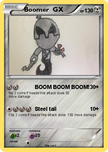 Pokemon Boomer  GX