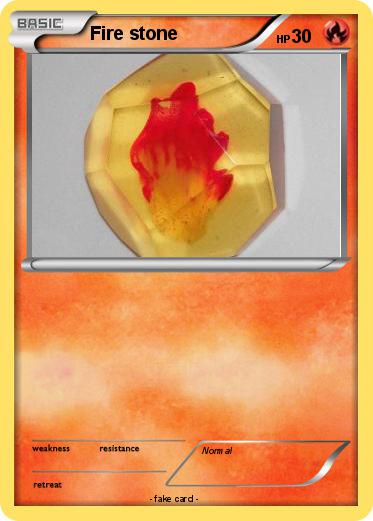 Pokemon Fire stone