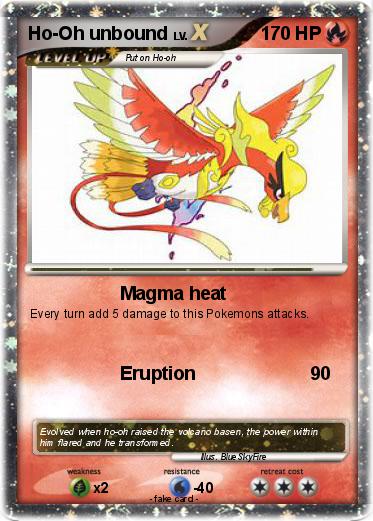 Pokemon Ho-Oh unbound
