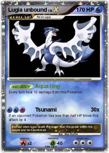 Pokemon Lugia unbound
