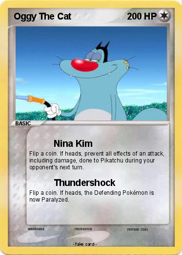 Pokemon Oggy The Cat