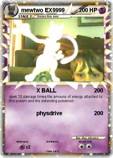 Pokemon mewtwo EX9999