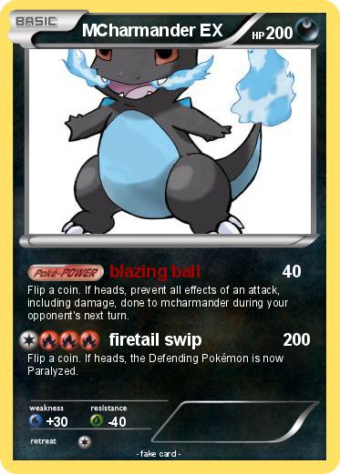 Pokemon MCharmander EX