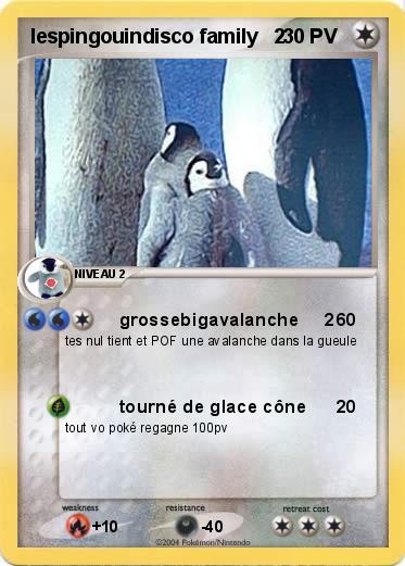 Pokemon lespingouindisco family   2