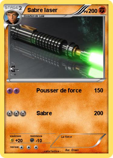 Pokemon Sabre laser