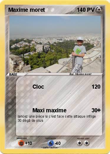 Pokemon Maxime moret
