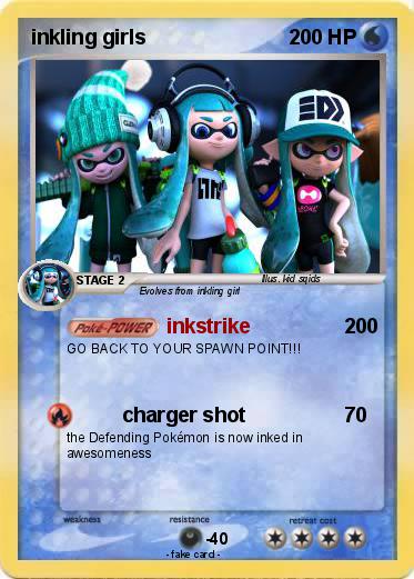 Pokemon inkling girls