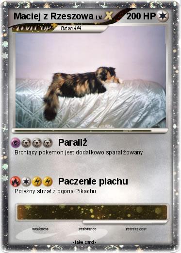 Pokemon Maciej z Rzeszowa