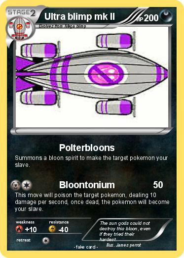 Pokemon Ultra blimp mk II