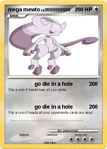 Pokemon mega mewto