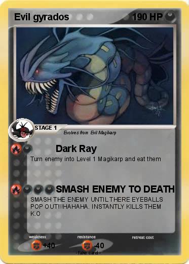 Pokemon Evil gyrados