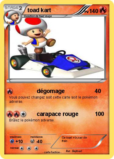 Pokemon toad kart