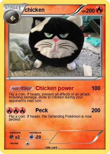 Pokemon chicken