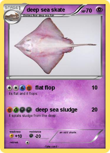 Pokemon deep sea skate