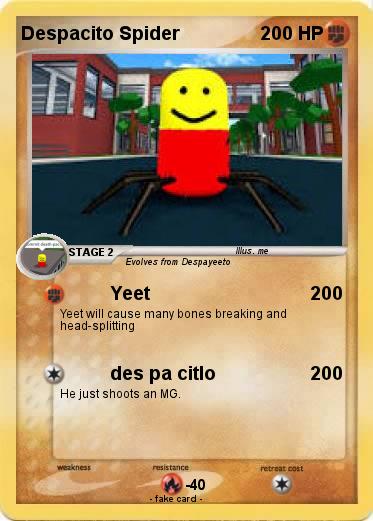 Pokemon Despacito Spider