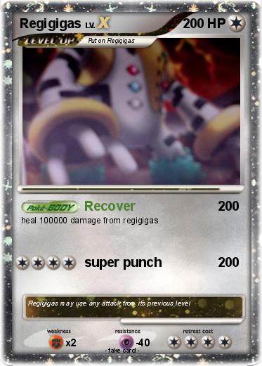 Pokemon Regigigas