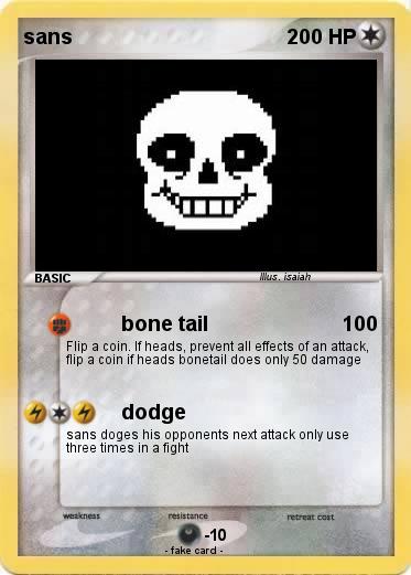 Pokemon sans