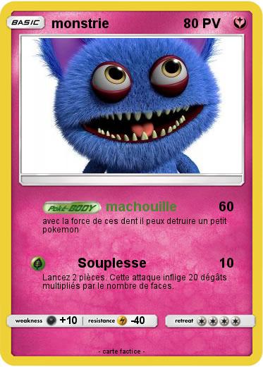 Pokemon monstrie