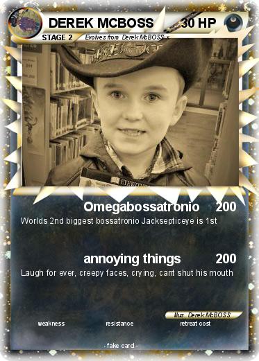 Pokemon DEREK MCBOSS