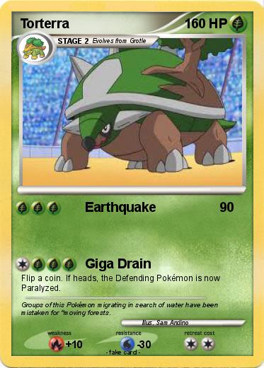 Pokemon Torterra