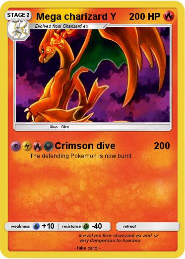 Pokemon Mega charizard Y