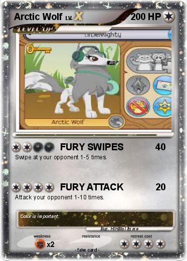 Pokemon Arctic Wolf