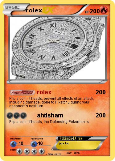 Pokemon rolex