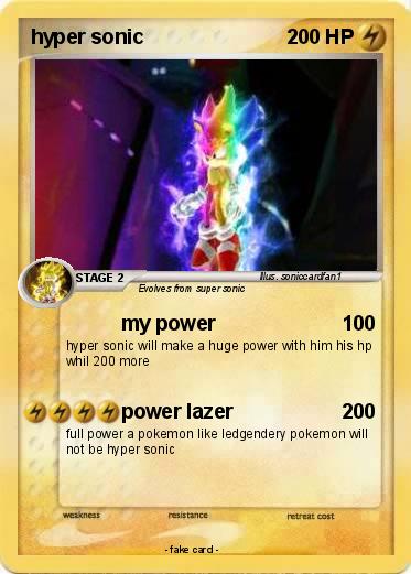 Pokemon hyper sonic
