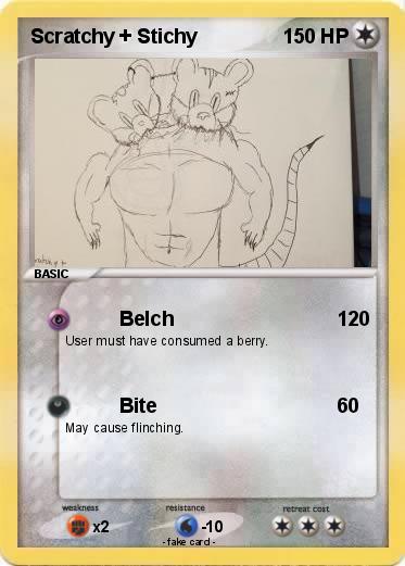 Pokemon Scratchy + Stichy