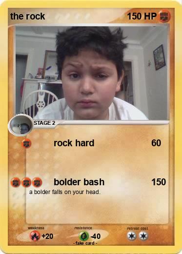 Pokemon the rock