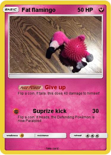 Pokemon Fat flamingo