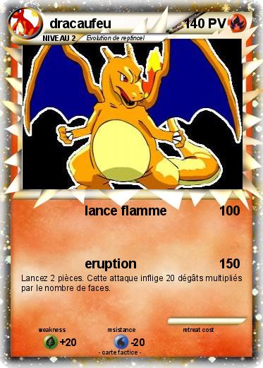 Pokemon dracaufeu