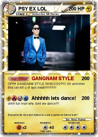 Pokemon PSY EX LOL