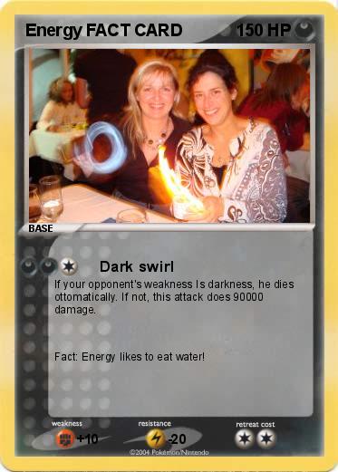 Pokemon Energy FACT CARD