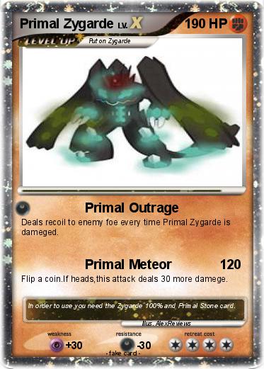 Pokemon Primal Zygarde